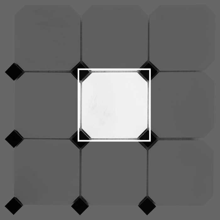 Échantillon Pure B&W Octagon 100