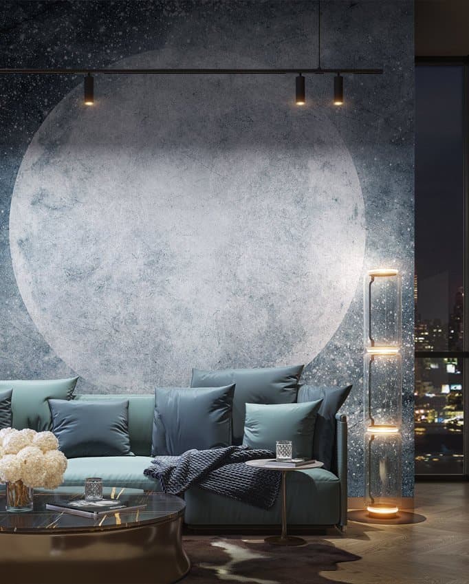 Moon 300 x 304 cm #403