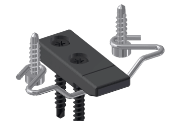 GLEITFIX AE SIHGA 2,2 cm – Système de fixation invisible pour terrasse