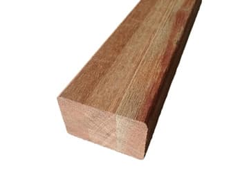 Solives exotiques 4 × 6 cm pour terrasse, classe FJ - ALGAWOOD | Dartank