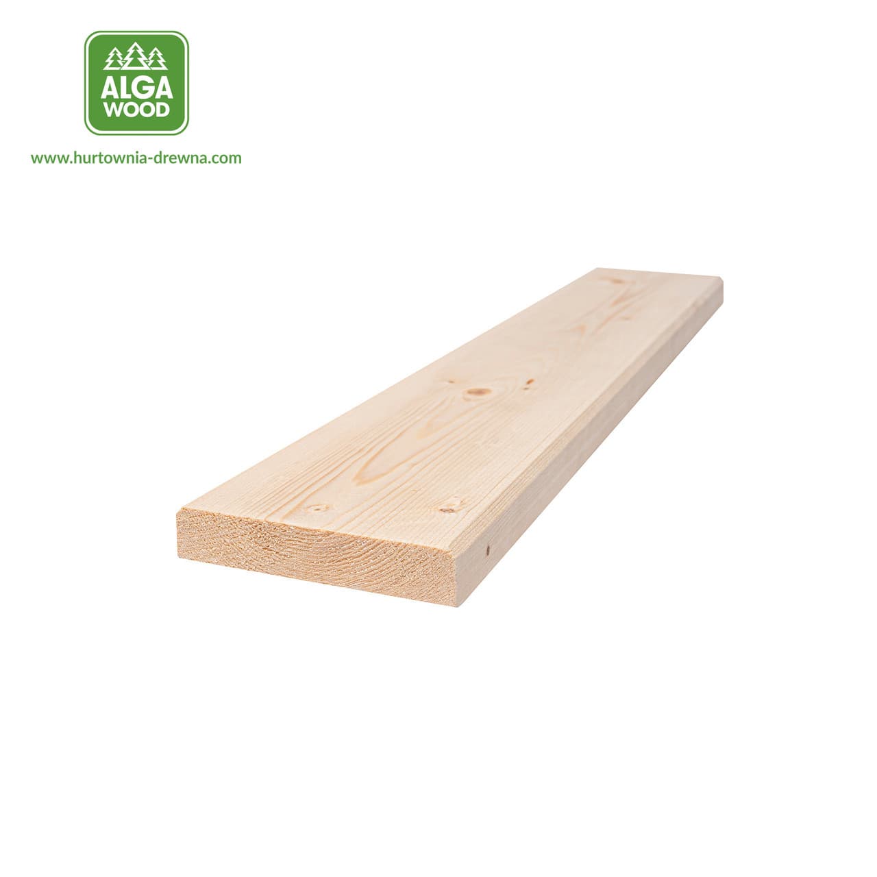 Planche rabotée en épicéa scandinave classe AB 1,85 × 9,4 cm