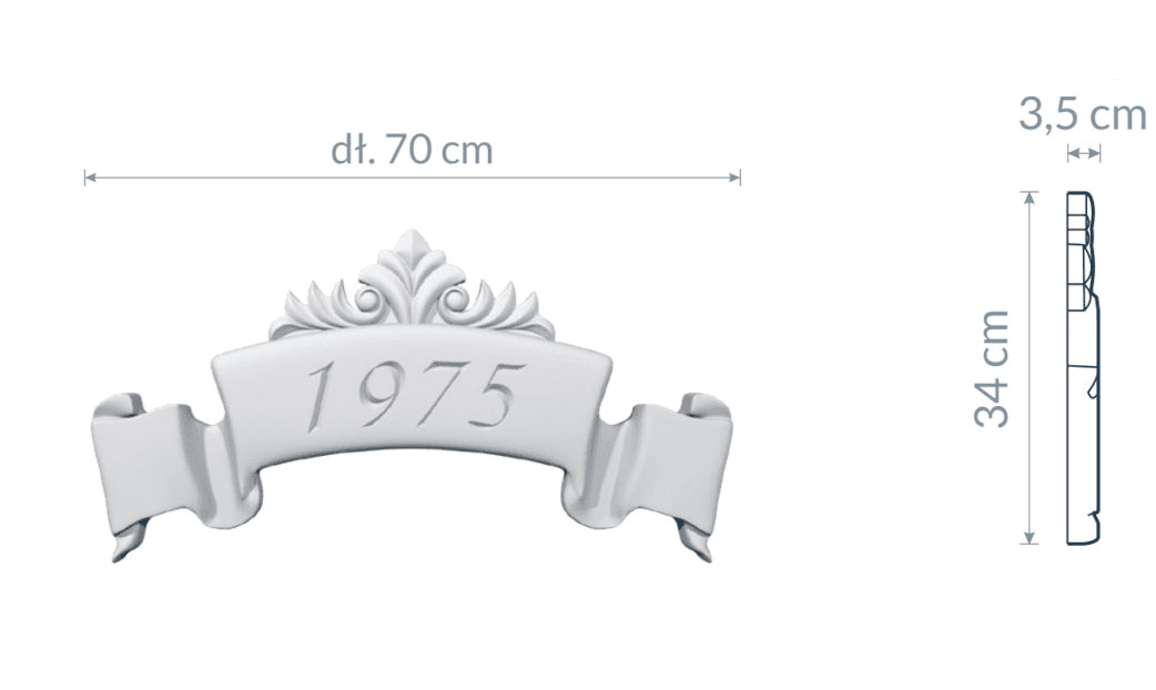 Rosace personnalisée AD5 : élégance moderne