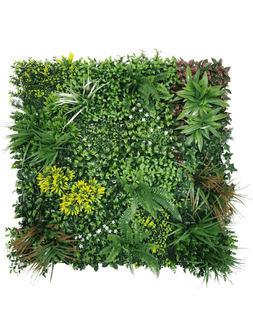 MurVégétal de Printemps : Élégance Naturelle (Lot de 5 Pièces) couvrant 5 m²