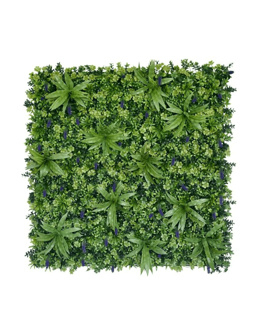 Mur végétal LUCY – Élégance et praticité (Lot de 5 Pièces) couvrant 5 m²