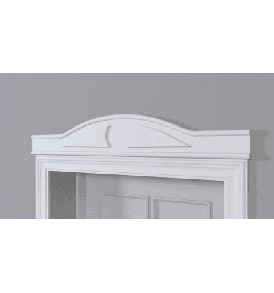 Encadrement de porte FN3 courbé avec motif central élégant - Fonctionnel Personnalisée - Coupes et finition d’usine – gratuites