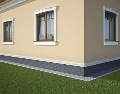 Corniche de socle GC11 : Profilé ornemental