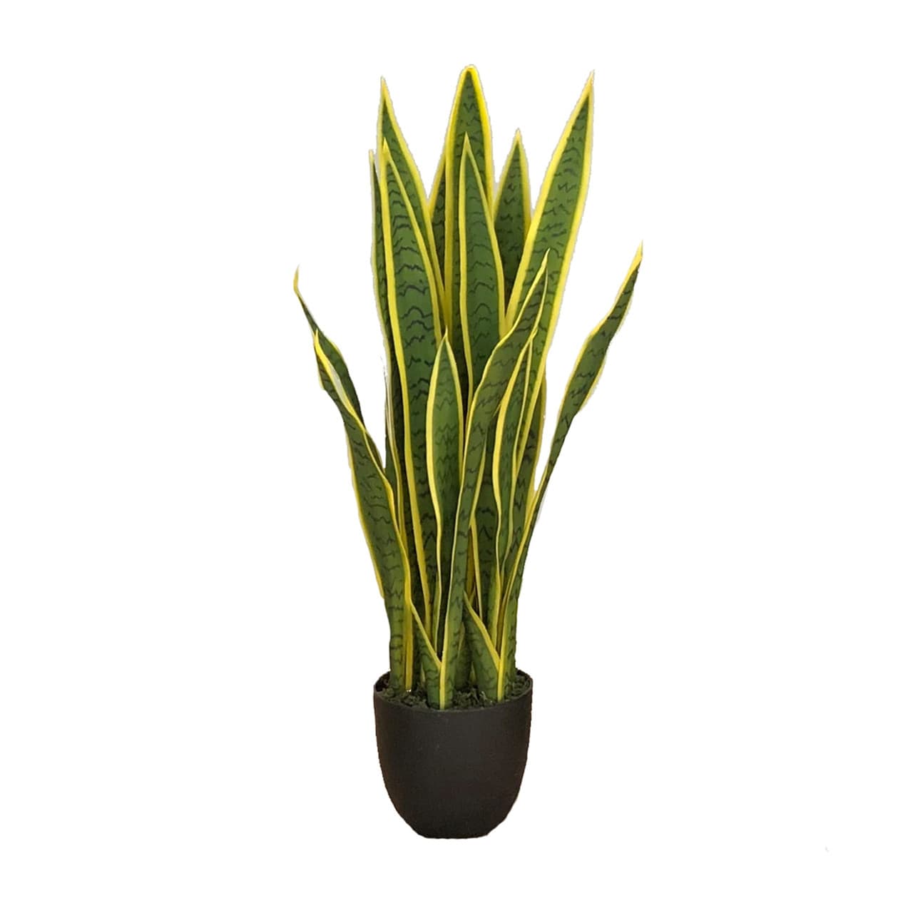 Plante artificielle Sansevieria Laurentii 90 cm