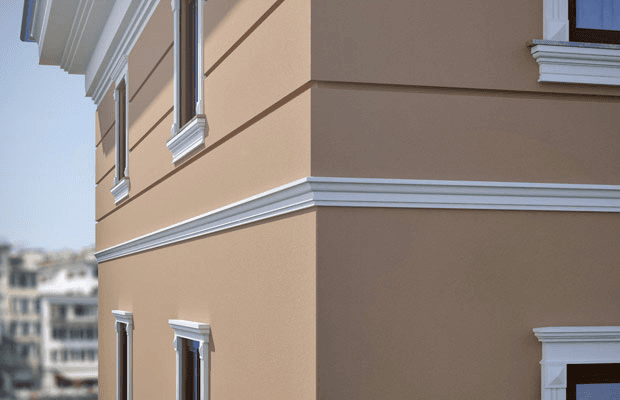 Corniche intermédiaire GP10 : profilé motif d’escalier