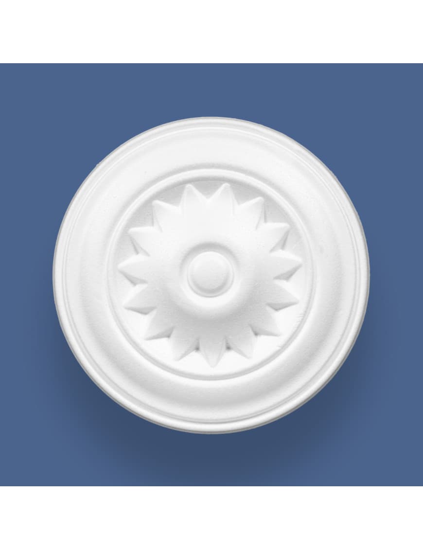 Rosace décorative Mary K3 design floral - 15 pièces