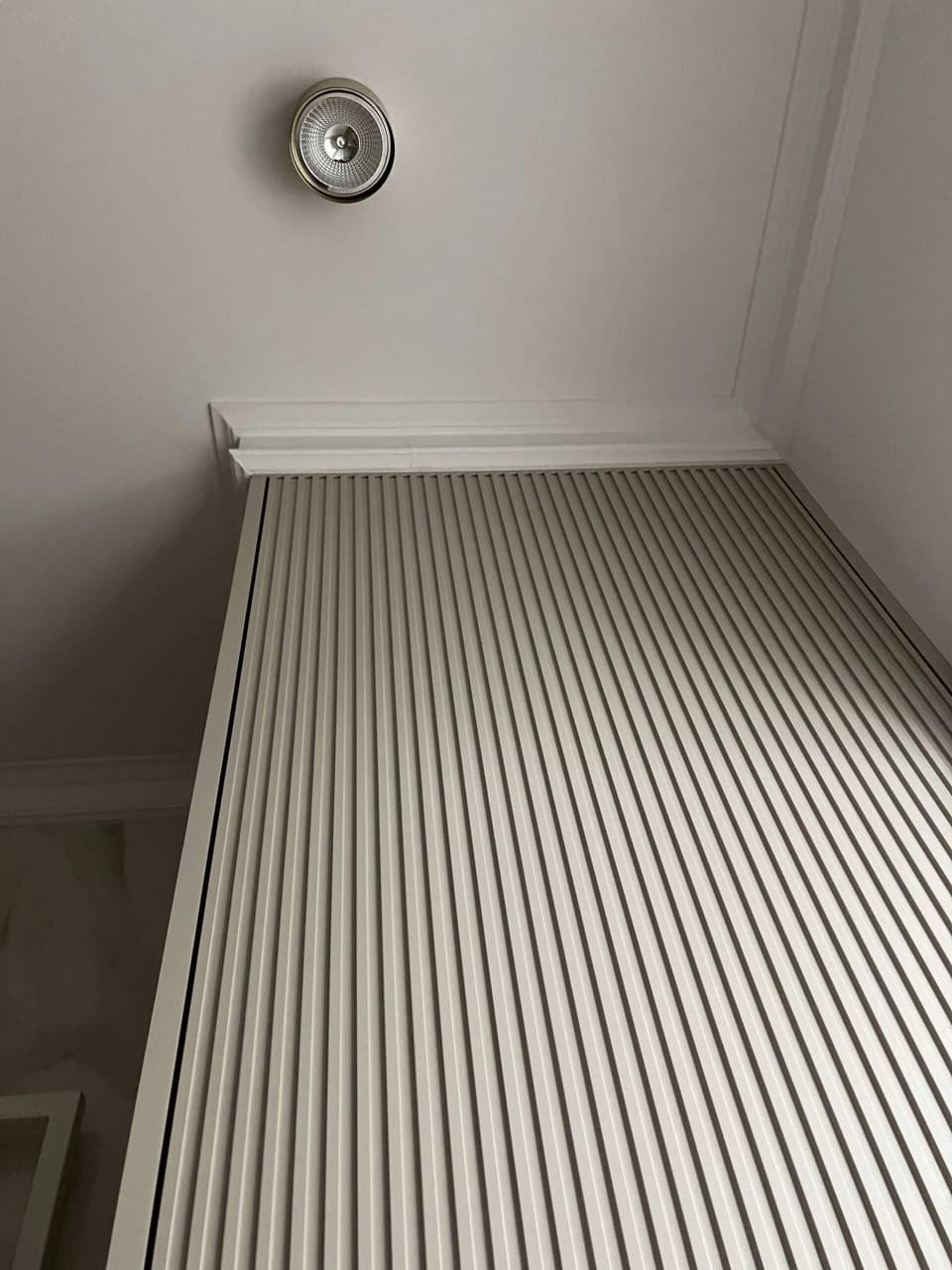 Lamelle Murale Blanche Mate Collection Stretto L0101T 200cm