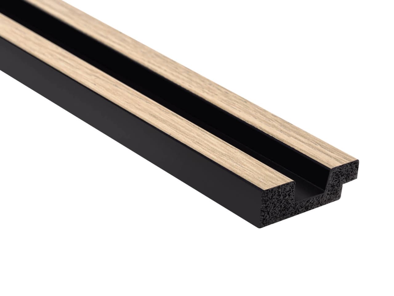 Extrémité gauche de latte Chêne clair Stretto L0102LT - 200cm