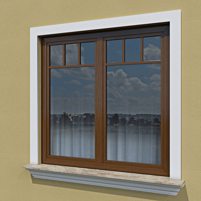 Moulure de Fenêtre L17 : Design raffiné avec reliefs classiques
