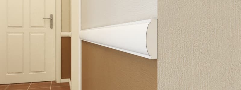 Moulure murale LS16 Profilé mural moderne