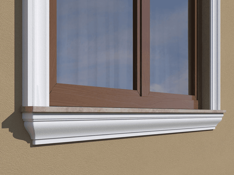 Moulure de rebord P1 - Design raffiné Personnalisée - Coupes et finition d’usine – gratuites.