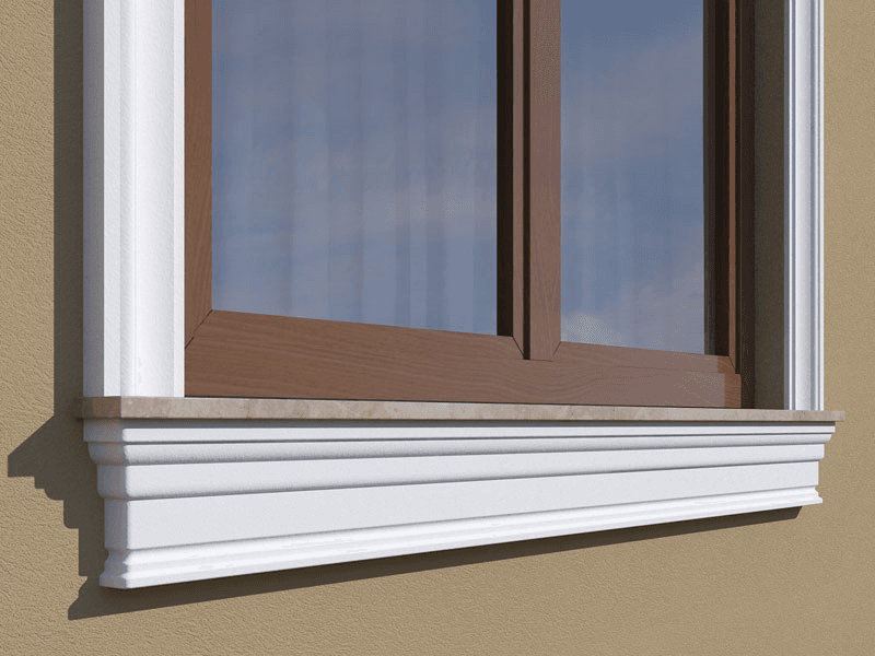 Moulure de rebord P9 - Design Traditionnel Personnalisée - Coupes et finition d’usine – gratuites.