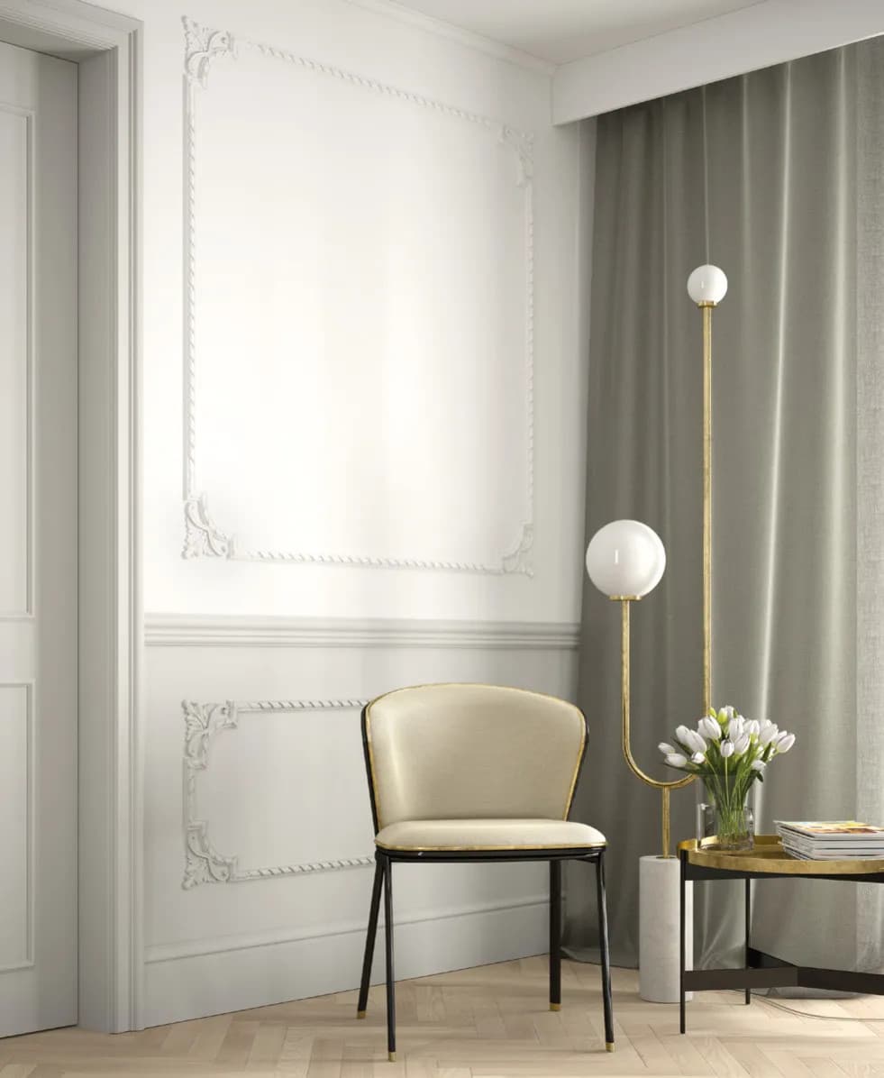 Cache Tringle à Rideau QL036 240cm Blanc Mate - Mardom Decor | Dartank