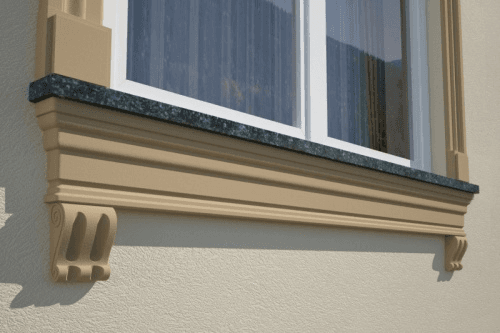 Support décoratif W7 : forme en "S" stylisée