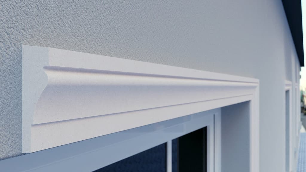 Moulure de fenêtre Premium Line WPL4 : design extrêmement fin