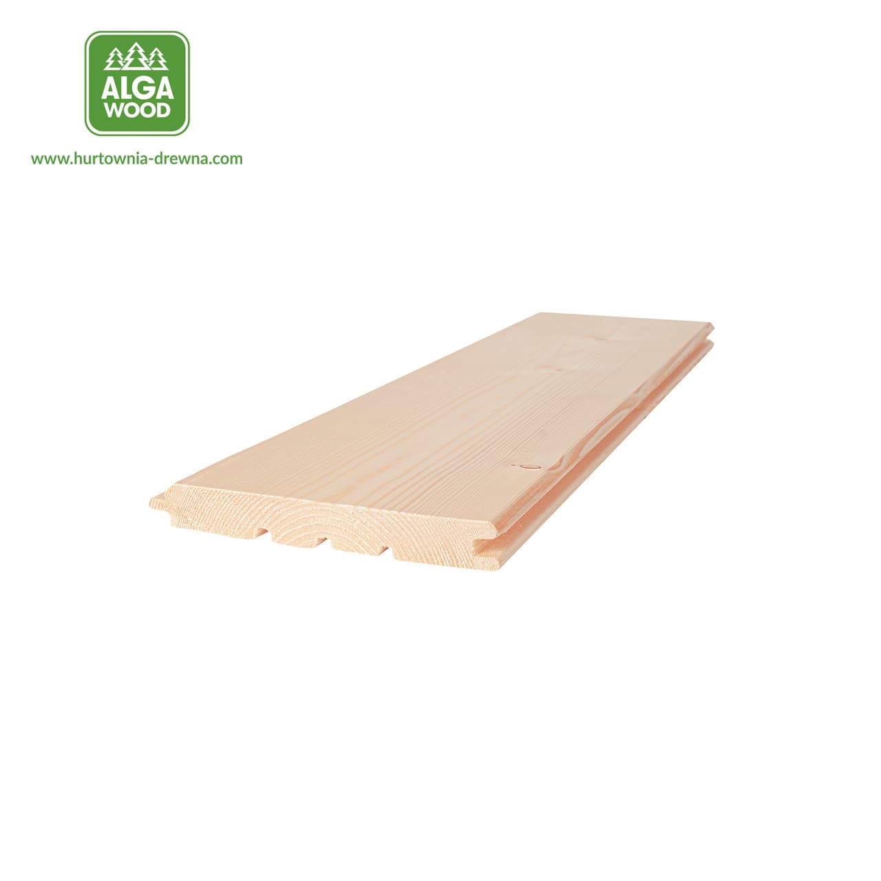 Plancher épicéa scandinave 1,9 cm × 14,6 cm classe C biseauté