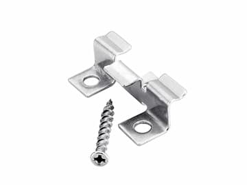 Clip de fixation composite + vis pour terrasse WPC 4DECK – 100 pièces