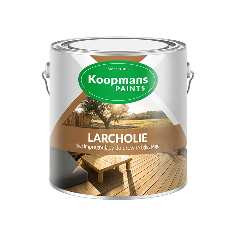 Larcholie transparente Koopmans 2,5 L pour bois thermo