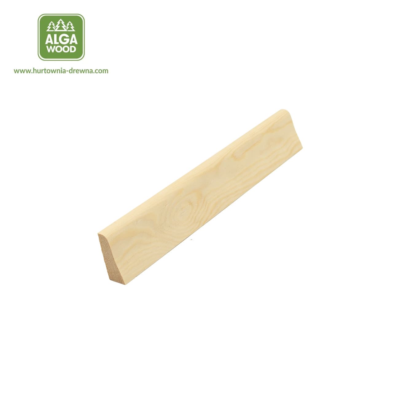 Plinthe en pin 2 × 5 cm – 2,5 m