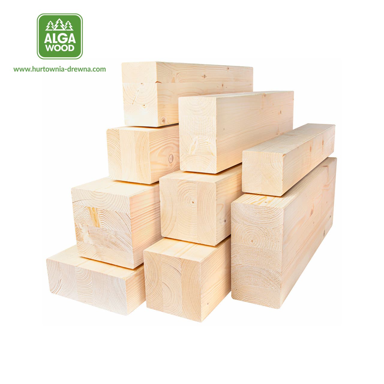 Bois d’œuvre épicéa 24 cm × 24 cm BSH GL24 Si S4S