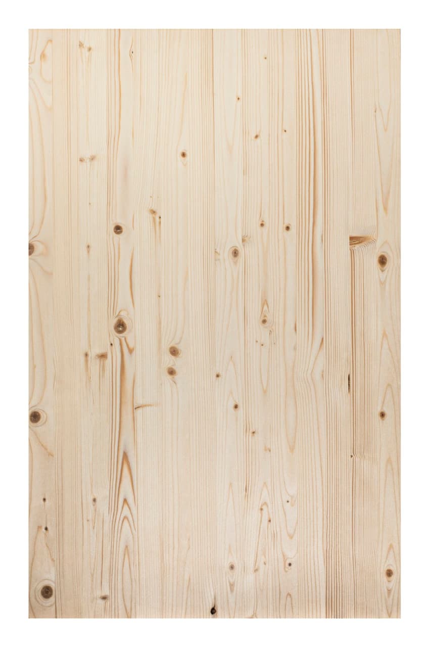 Plan de travail en épicéa rustique collé 1,8 cm × 40 cm × 245 cm
