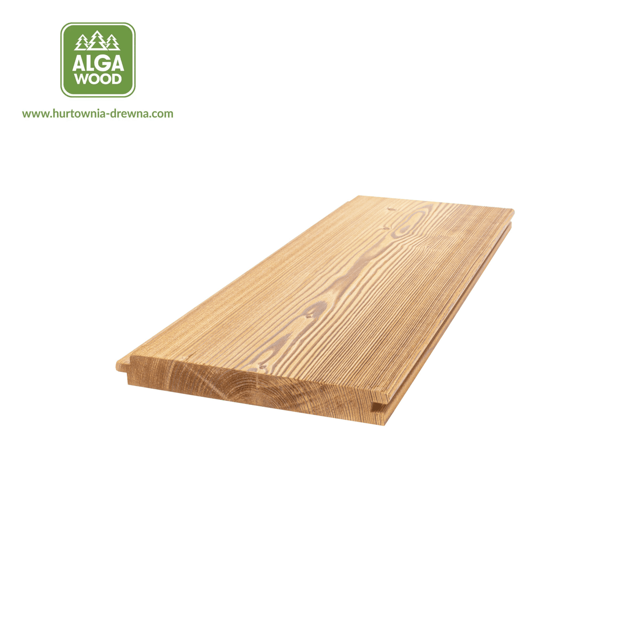 Lambris épicéa thermo-traité 1,9 × 14 cm brossé biseauté naturel - ALGAWOOD | Dartank