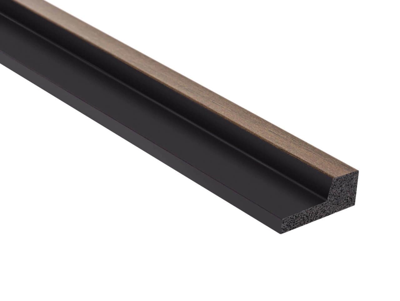 Extrémité droite de latte Chêne foncé Stretto L0104R – 270cm