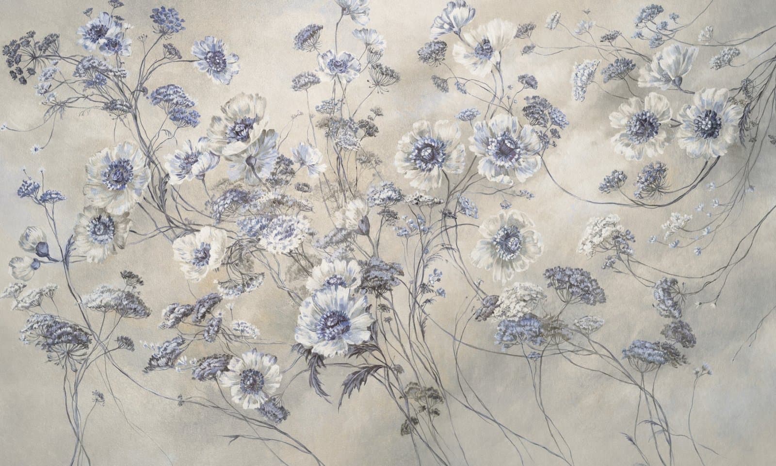 Papier peint Floral whimsy 2