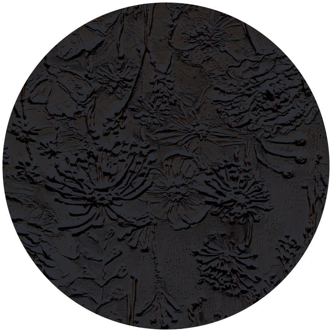 Papier peint cercle Carbon Haze 2