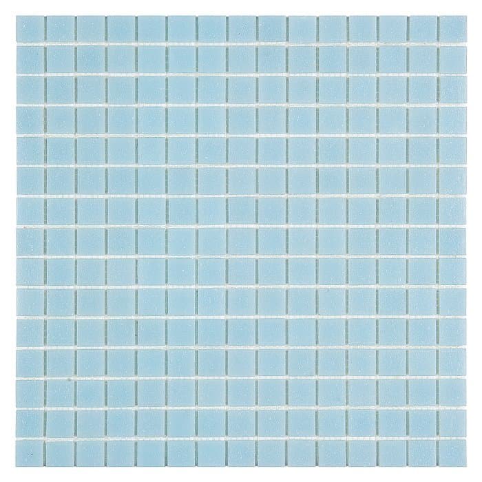 Mosaïque verre Q Bleu glacier