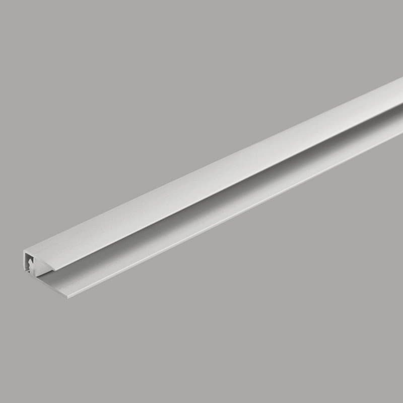 Bande de finition clipsable en aluminium W02 ALU