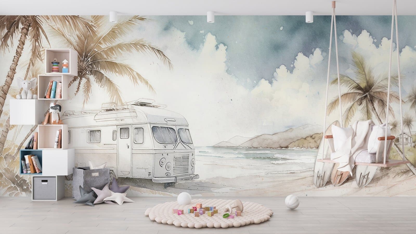 Papier peint Van Life