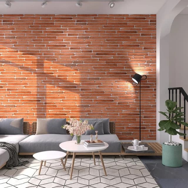 Carreau romain – Face longue L 35 cm x H 4 cm / Face courte L 17 cm x H 4 cm – 38/16 pièces/m² – Couleur naturelle - Elkamino Dom | Dartank