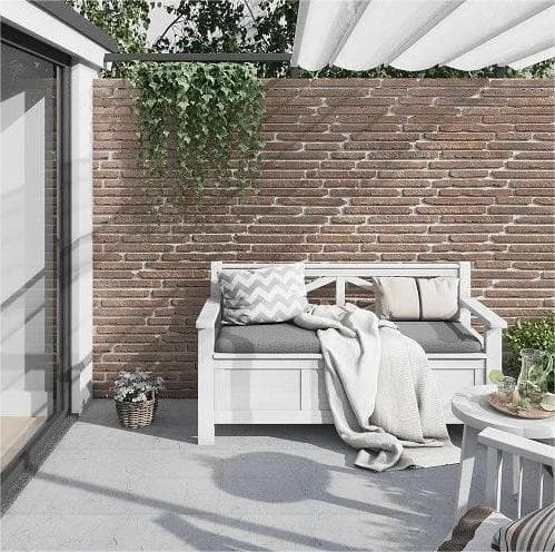 Carreau romain – Face longue L 35 cm x H 4 cm / Face courte L 17 cm x H 4 cm – 38/16 pièces/m² – Couleur brune