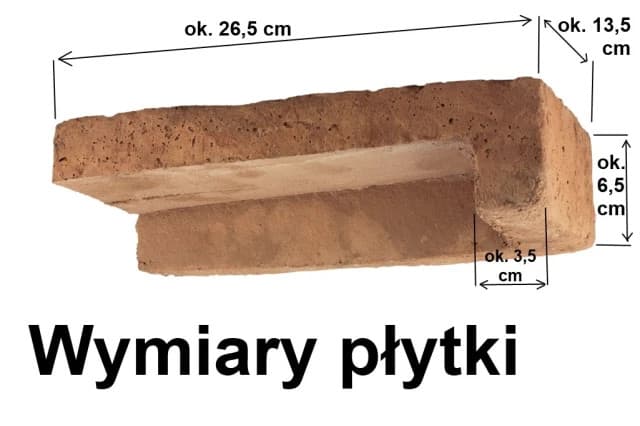 Appui de fenêtre/bord d'escalier, finition arrondie de 3,5 cm à droite - Elkamino Dom | Dartank