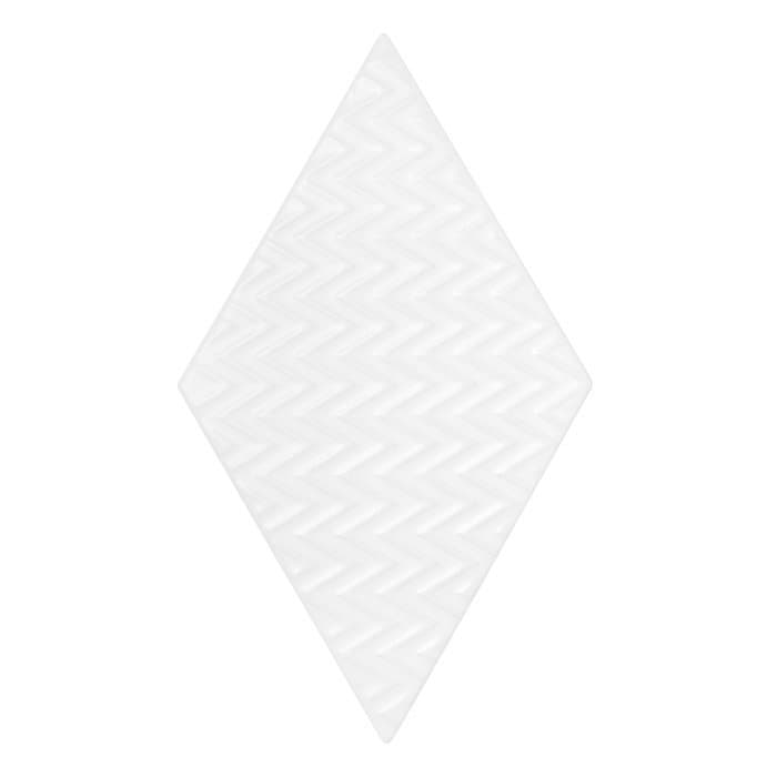 Carrelage mural Rombic Blanc 04 mat