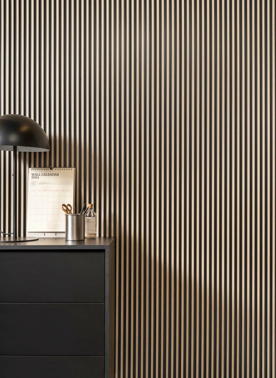 Lamelle Murale Chêne Clair Stretto L0102T – 200cm