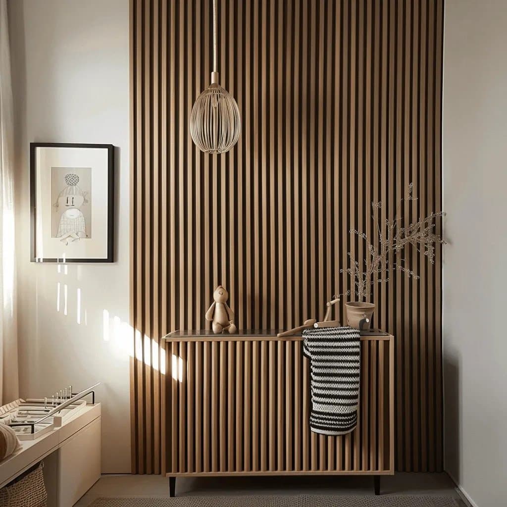 Lamelle Murale Stretto chêne classique L0106T 200cm