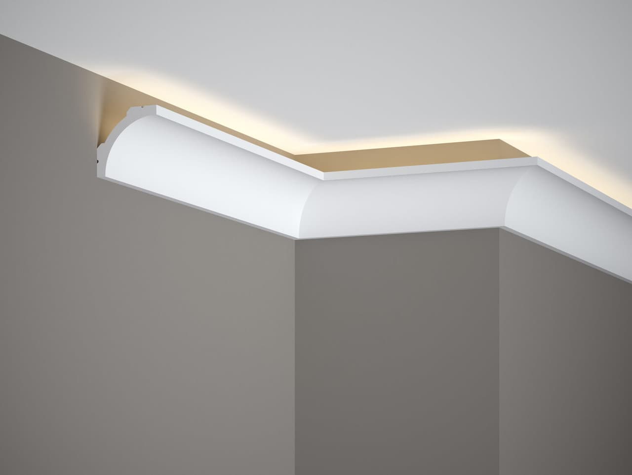 Baguette Plafond MD210 : Profil Concave Minimaliste