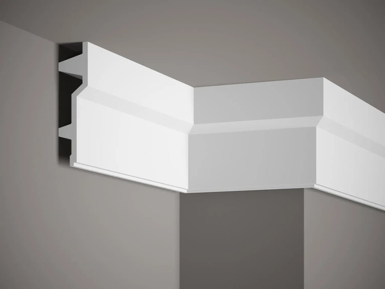 Corniche lumineuse MDB150 : Profilé LED Décoratif